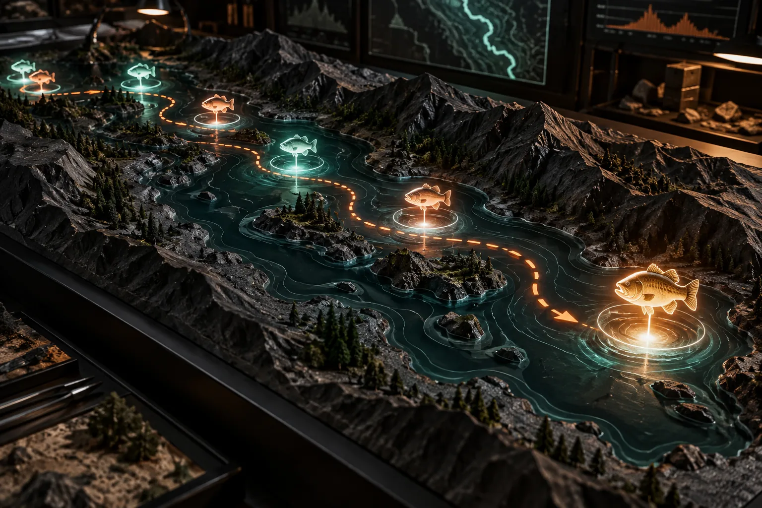 DragonSlots thermal system map for Big Bass Bonanza