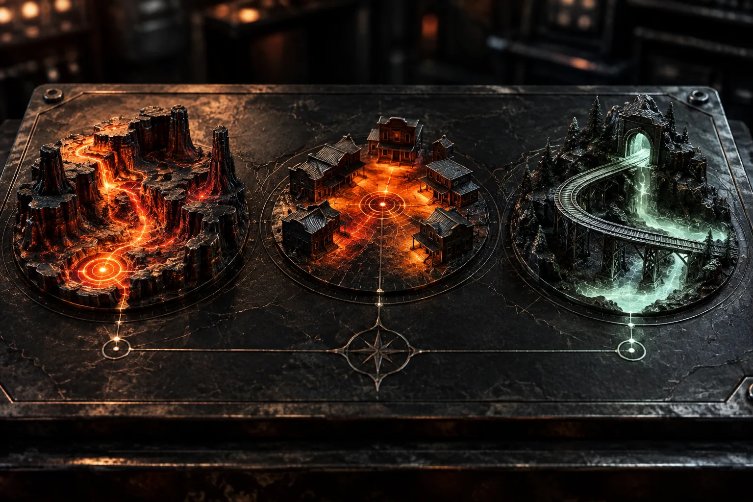 DragonSlots thermal system map for Wanted Dead or a Wild